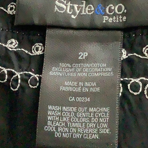 Style & Co. Petite Top - Picture 7 of 9